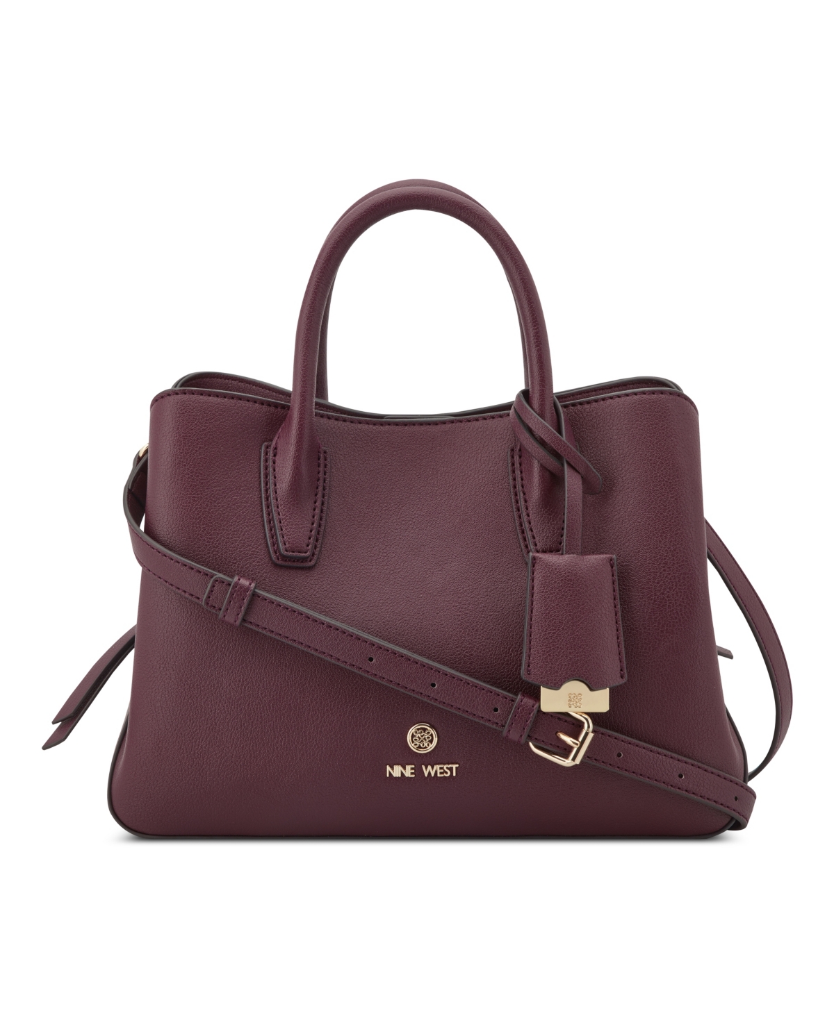 Lakelyn Triple Compartment Carryall Tote Bag - Boysenberry