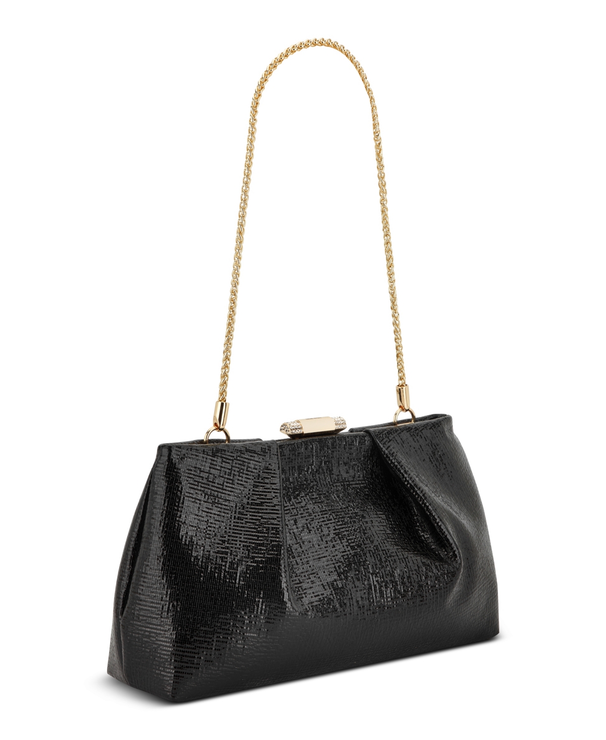 Nine West Cramer Small Convertible Clutch Bag In Black