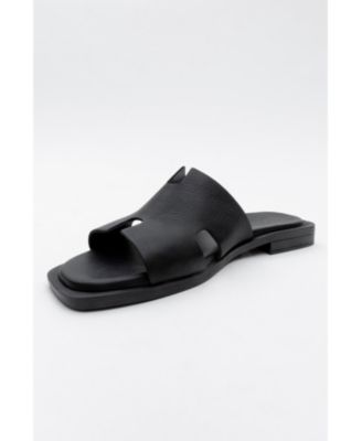 Jez Leather Slide Sandal (Women)