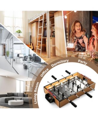 Game Room Size Football Table with Non-slip Handle