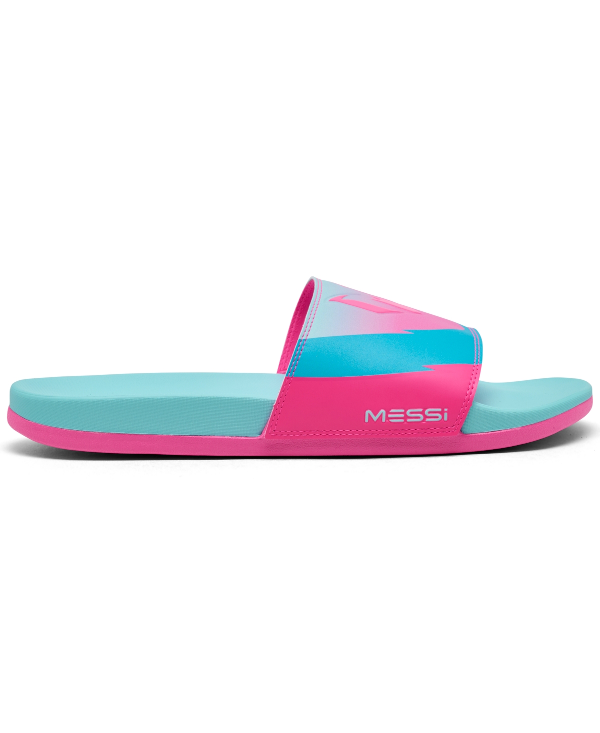 Adidas Originals Men's Adilette Comfort Messi Slide Sandals From Finish Line