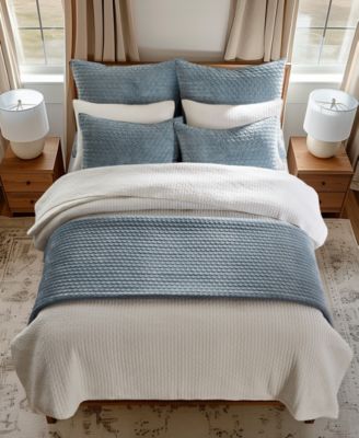 Home Velvet Stitch Reversible 2-Pc. Quilt Set, Twin/Twin XL