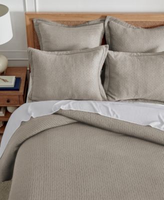 Home Reede Muslin Textured 3-Pc. Comforter Set, Full/Queen