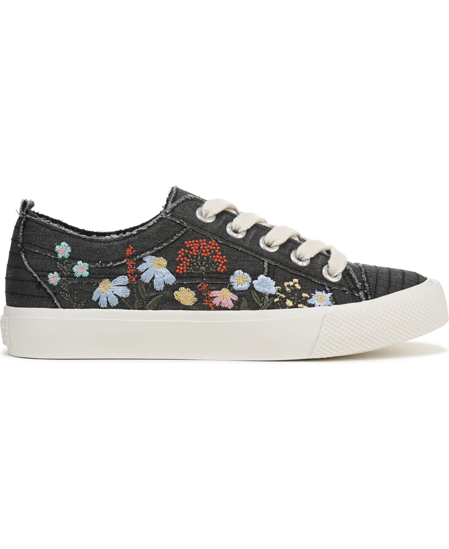 Женские кроссовки Blowfish Malibu Vivid Lace Up Platform, цвет: Чёрный холщовый — фото 2