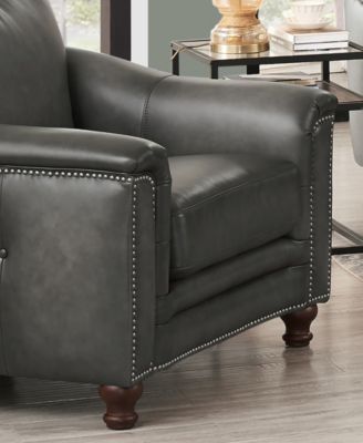 Belfast 42" Top Grain Leather Armchair