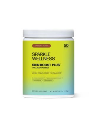 Skin Boost Plus [50-Serves] | Collagen Powder Supplement with Verisol Bioactive Hydrolyzed Collagen Peptides, Vitamin C & Hyaluronic Acid - Chocolate