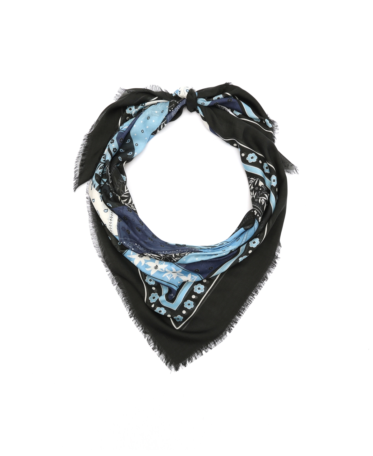 Shop Kate Spade Women's Bandana Patchwork Modal Square Scarf