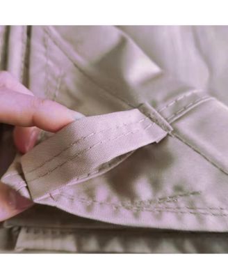 8x5Ft Grill Gazebo Replacement Canopy,Double Tiered BBQ Tent Roof Top Cover