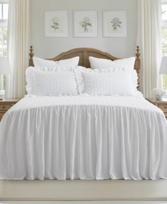 Levtex - Rowan Enzyme Washed 3-Pc. Bedspread Set, Full