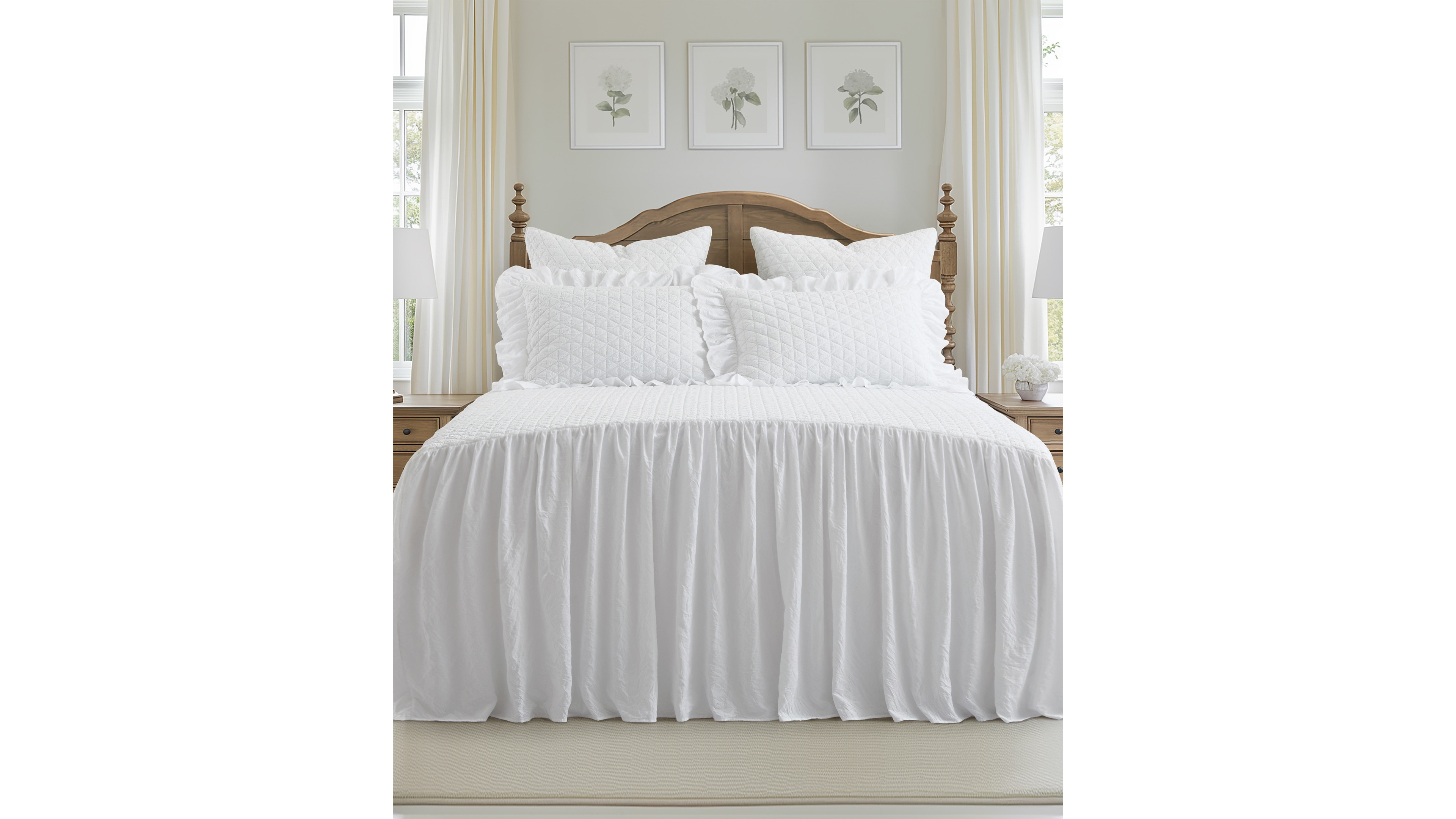 Levtex Rowan Enzyme Washed 3-Pc. Bedspread Set, Full