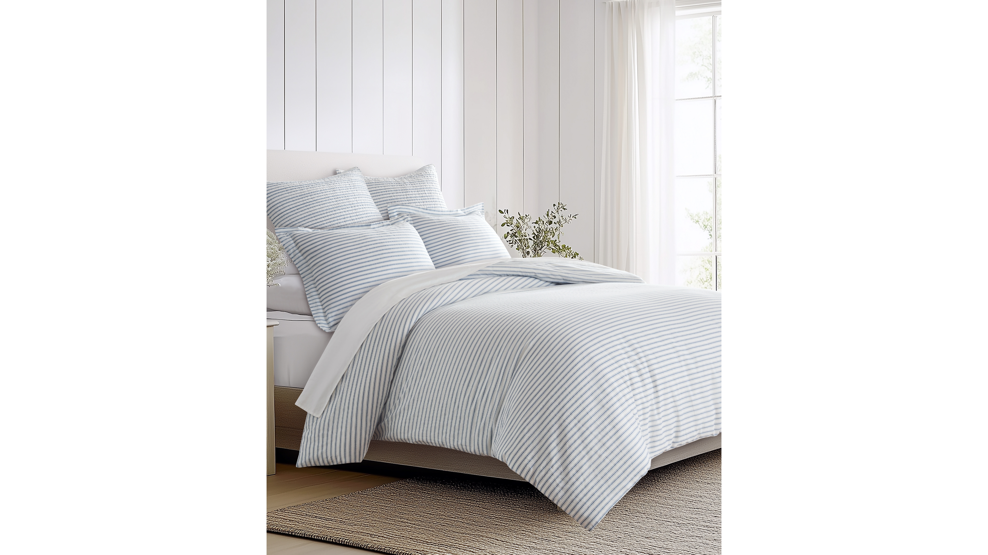 Levtex Tobago Stripe Reversible 3-Pc. Duvet Cover Set, King