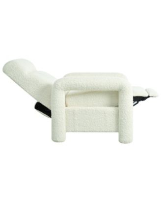 Push Back Recliner with Adjustable Backrest