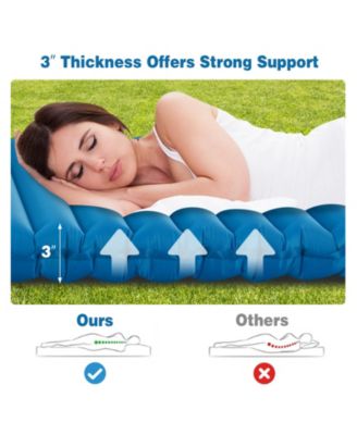 3 Inch Thick Inflatable Waterproof Camping Sleeping Pad