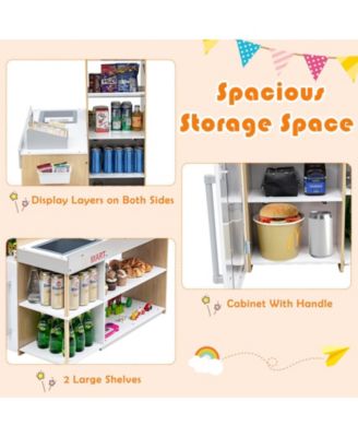 Grocery Store Playset Pretend Play Supermarket Shopping Set