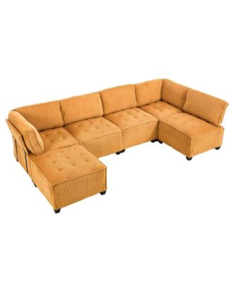 Streamdale U-Shaped Modular Sectional Sofa with Reversible Chaise