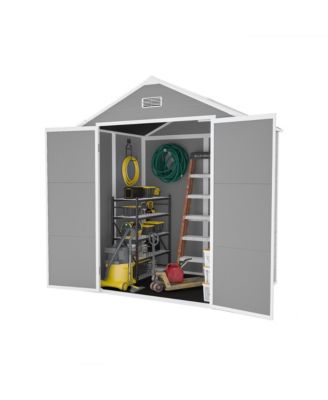 Campcraft 6x5 Resin Shed - Waterproof, UV Proof, Large Storage