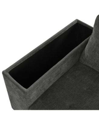 Streamdale Mirod L-Shaped Sectional Sofa with Pull-Out Bed & Storage