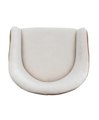 Modern Counter Height Bar Stools (26.5") with Cushioned Upholstery and Durable Metal Legs