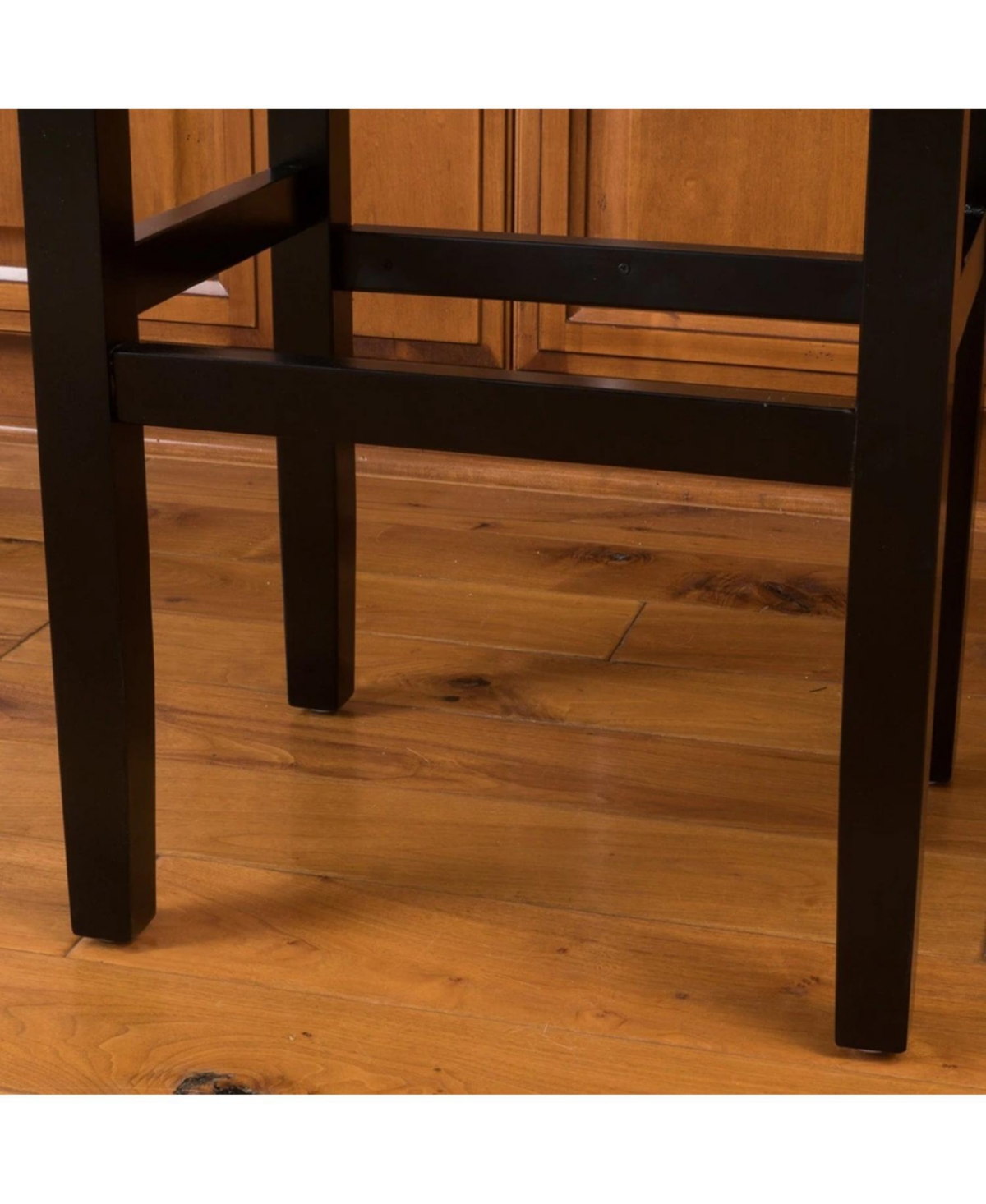Streamdale 30-inch Backless ivory Leather Counter Stool (Set of 2)
