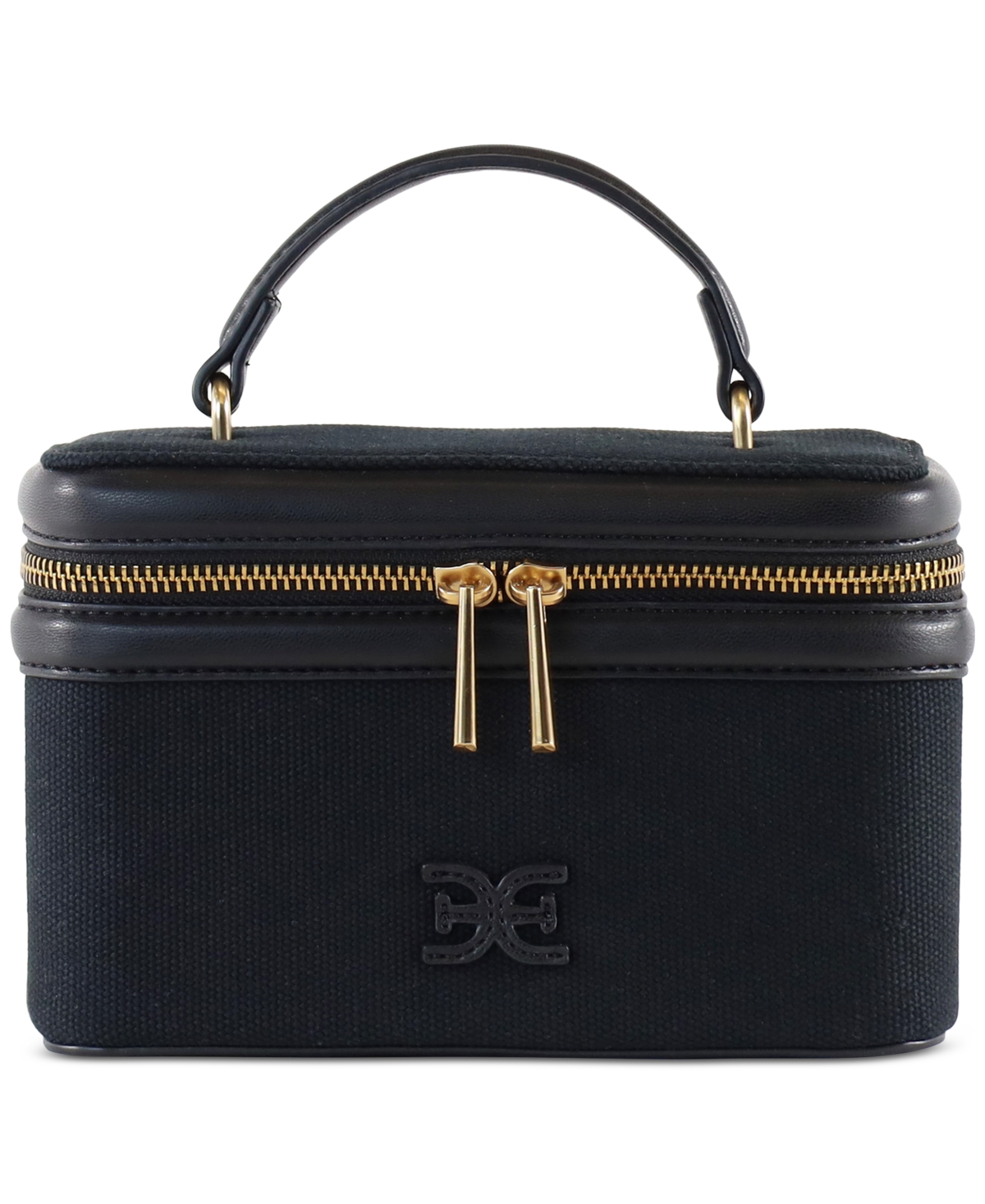 Paige Train Case Crossbody Bag - Cognac
