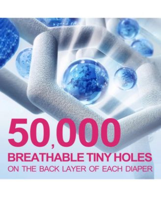 All-Absorb Disposable Female Dog Diapers, Super Absorbent, Breathable, Wetness Indicator, Small, 12-20 inches, 80ct