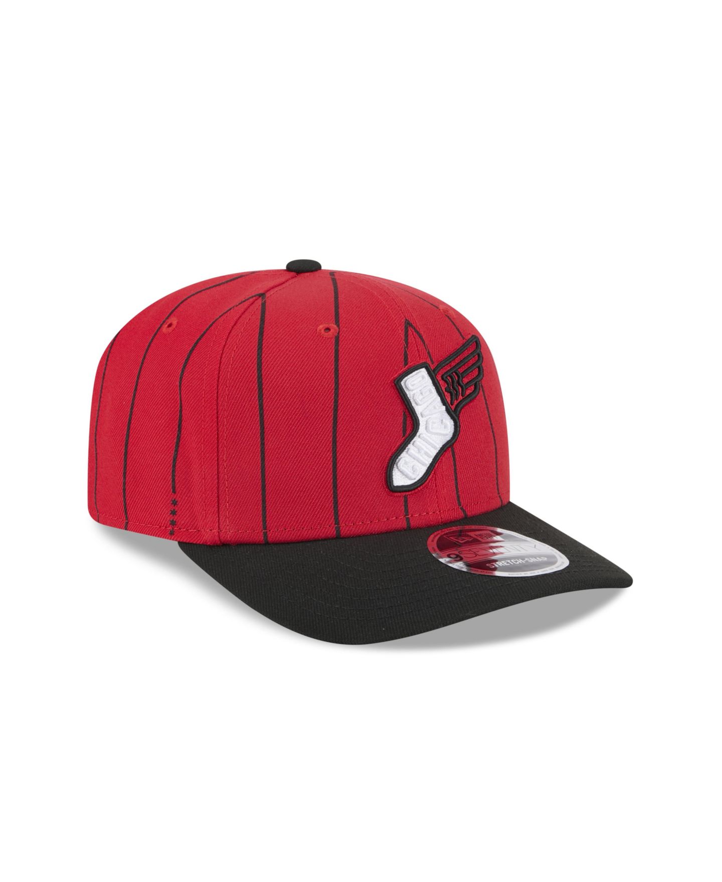 Мужская кепка New Era Black Chicago White Sox 2025 City Connect 9SEVENTY Adjustable Hat — фото 2
