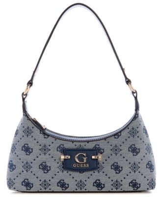 GUESS - Neda 4G Peony Logo Small Top Zip Shoulder Bag