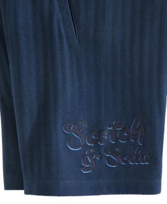 Big Boys Knit Herringbone Shorts