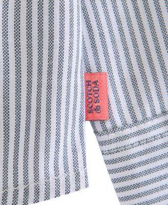 Big Boys Graphic Oxford Shirt