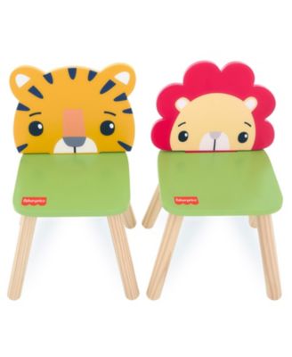 Fisher Price Animal Kingdom Table & Chair in Jungle Print