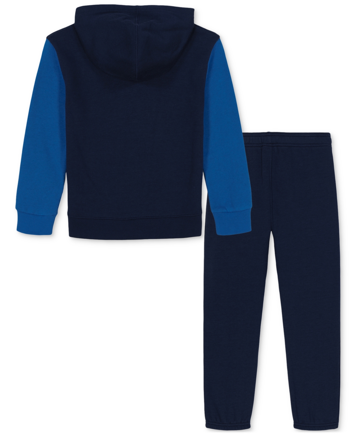 Under Armour Kids' Rival Performance Fleece Hoodie & Sweatpants Set In Blue