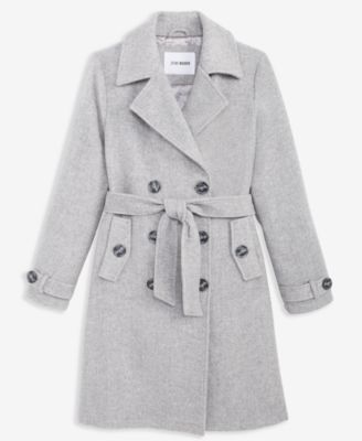 Women's Double-Breasted Belted Trench Coat