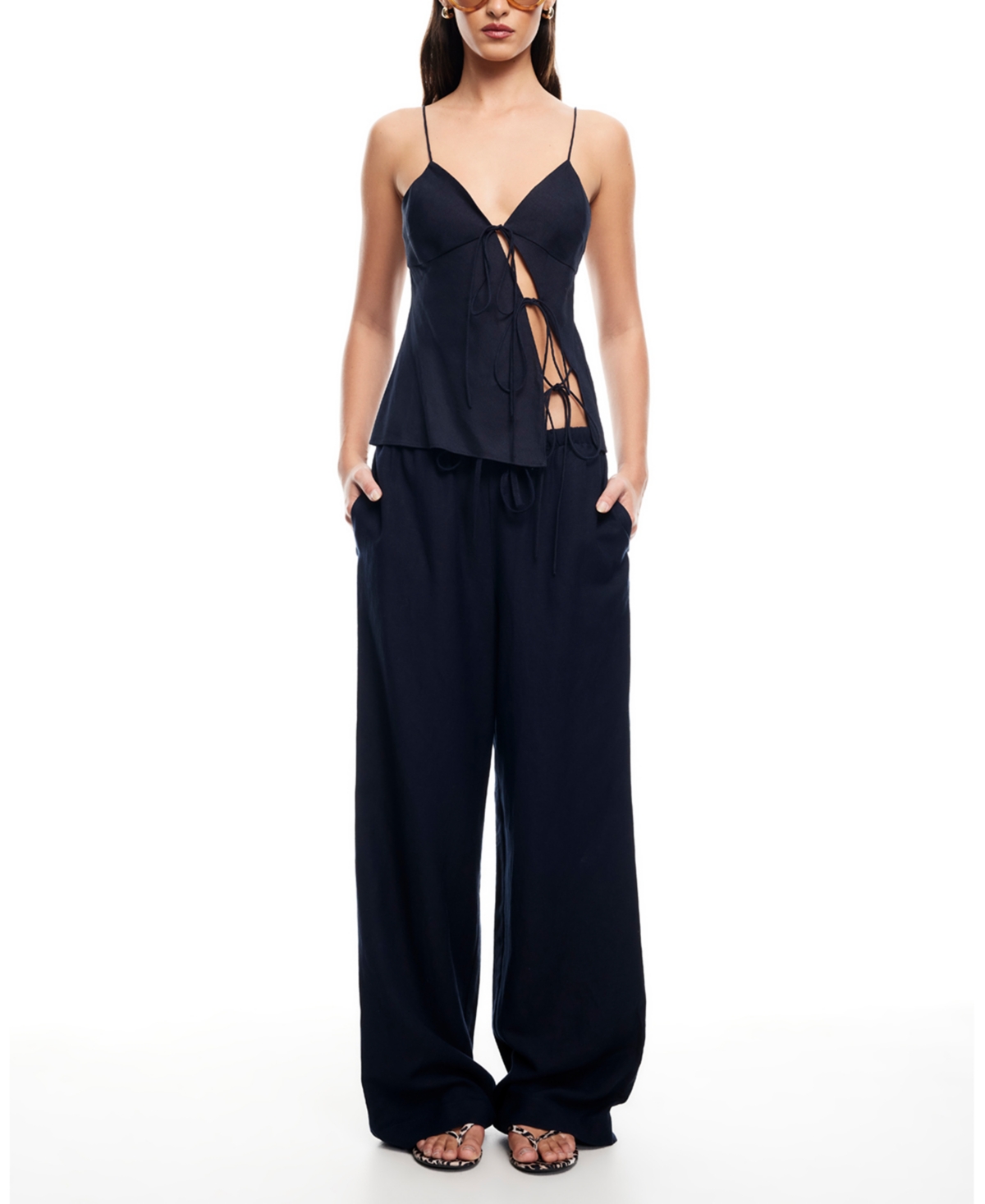 Lioness Women's Linen-blend Idyllic Pants