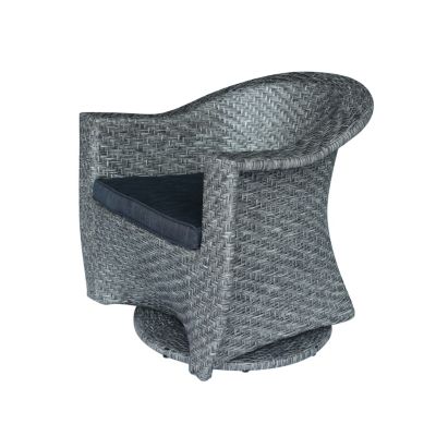 Streamdale Modern Wicker Swivel Chair Stylish, Comfortable, Water-Resistant