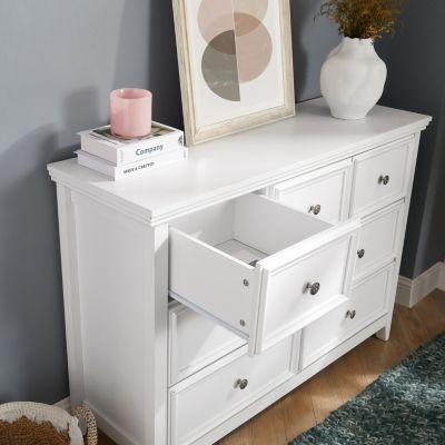 Unmatched Feet Design for Stability and Smooth Drawer Glide Cabinet