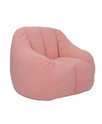Tufted Bean Bag Chair with Memory Foam Filling