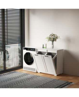  Laundry Cabinet, with 2 Removable Liner Bags