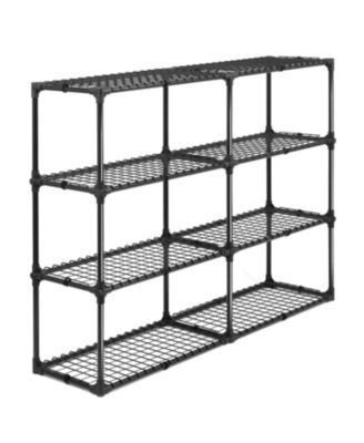Streamdale Heavy-Duty 4-Shelf Wire Rack 2-Pack (880 lbs)