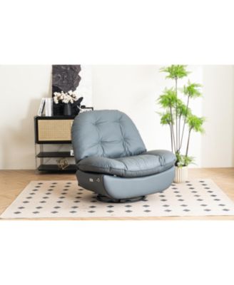 Power Recliner with Bluetooth Music, USB Charger, and Glide