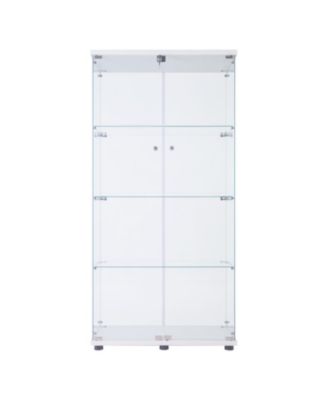 Streamdale LED Strip Light Glass Display Cabinet