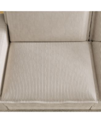 Streamdale Modular Sectional Sofa,Deep Seat Couch for Living Room, Modern L-Shaped Sofa for Living Room Bedroom Apartment,BEIGE