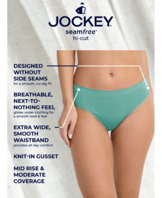 Women's Seamfree Hi-Cut Stretch Underwear 3788