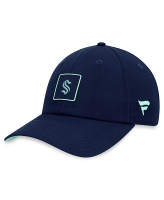 Fanatics - Men's Blue Seattle Kraken Authentic Pro Rink Adjustable Hat