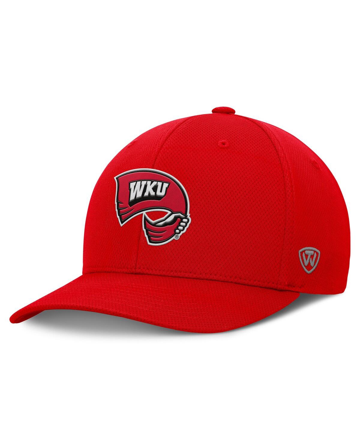 Top Of The World Men'sâ Red Western Kentucky Hilltoppers Reflex Performance Flex Hat