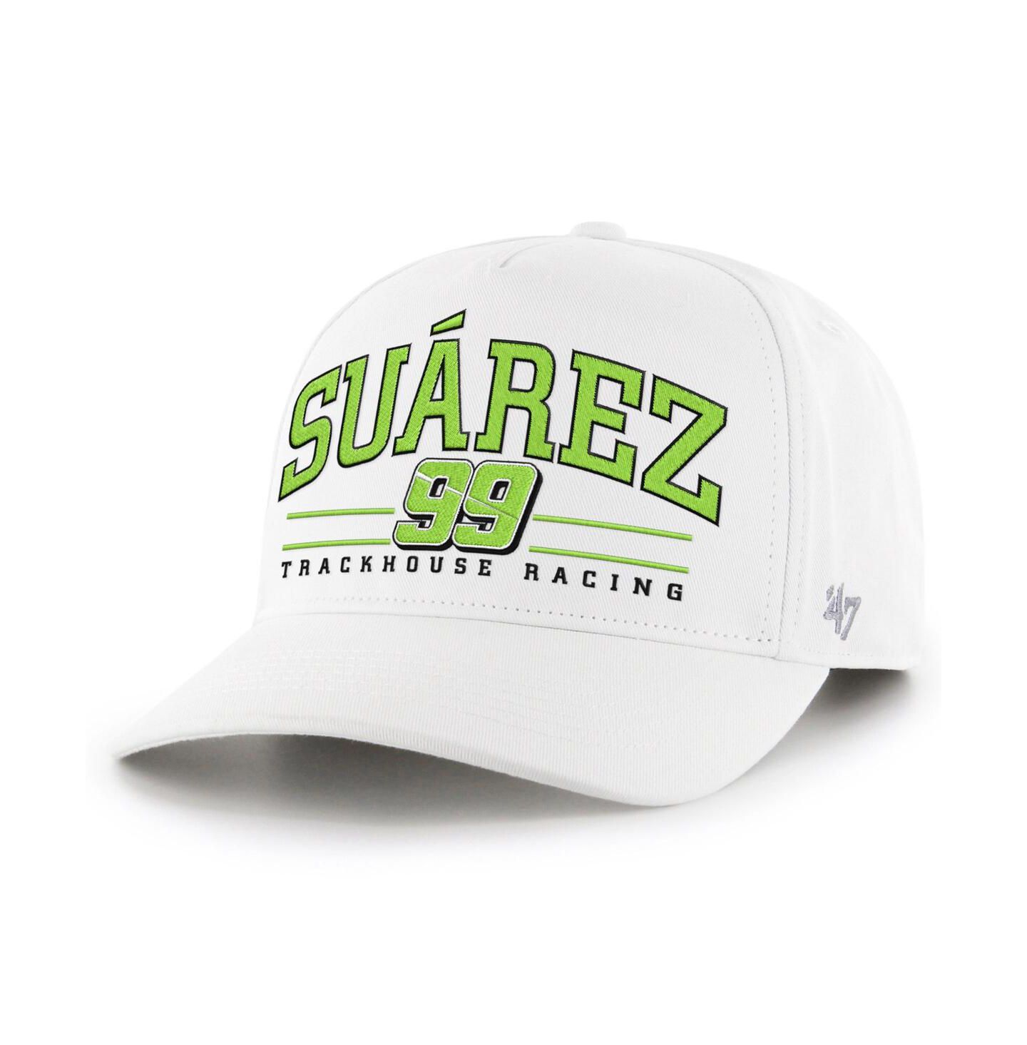 Мужская кепка '47 Brand White Daniel Suarez Roscoe Hitch Adjustable Hat — фото 1