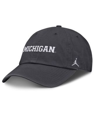 Jordan - Men's Anthracite Michigan Wolverines Club Adjustable Hat