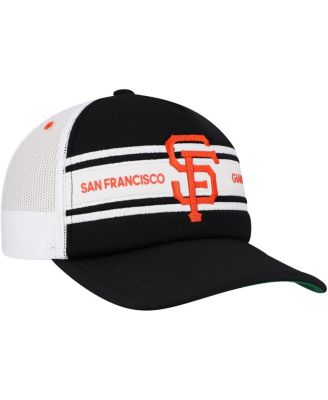 Men's Black San Francisco Giants Sideline Trucker Adjustable Hat