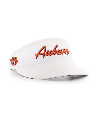 '47 Brand - Men's White Auburn Tigers Melbourne Brrr Adjustable Visor