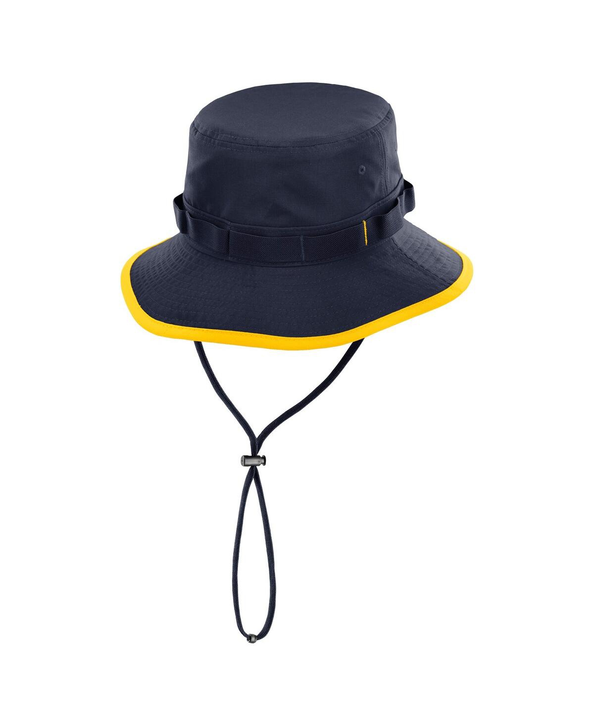 JORDAN MEN'S NAVY MICHIGAN WOLVERINES APEX SWOOSH BOONIE HAT 