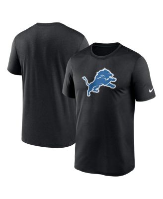 Nike - Men's Black Detroit Lions Primetime Legend Logo Performance T-shirt